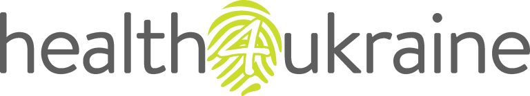 Logo von #health4ukraine