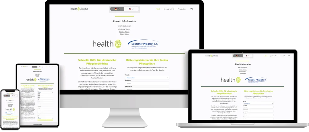 Referenzbild von #health4ukraine